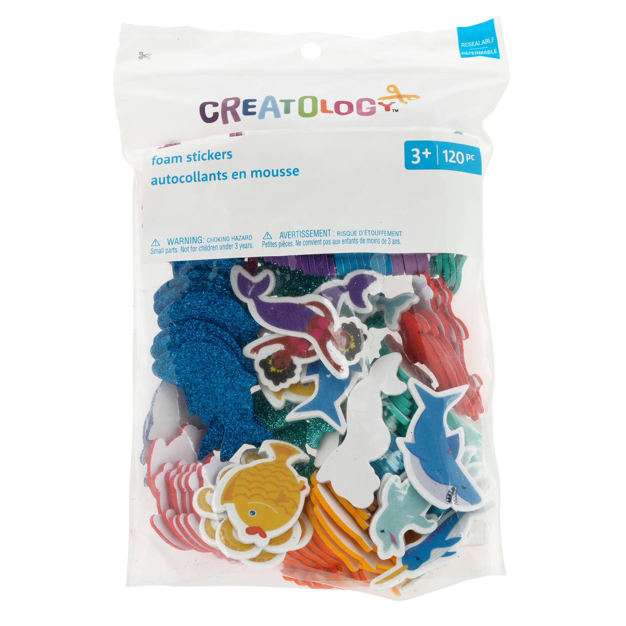 Sea & Mermaid Foam Stickers by Creatology™